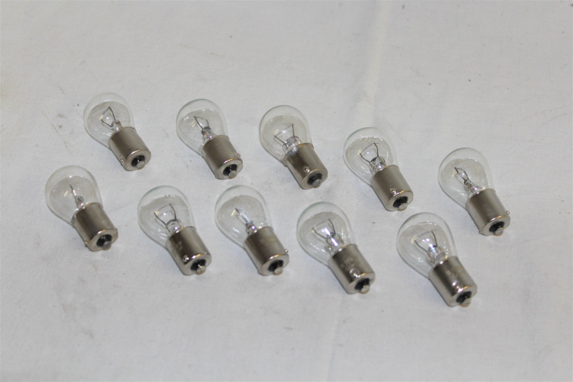 10 Stück Glühbirne Birne Kugellampe 6V 21W Ba 15 Simson Schwalbe KR51/2, S50, S51, Roller SR50